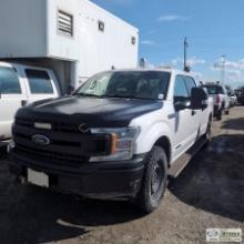 2020 FORD F-150 XL, 3.0L POWERSTROKE, 4X4, CREW CAB, SHORT BED, TRUCK BOX