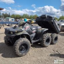 ATV, 2005 POLARIS SPORTSMAN 500, 6X6, FRONT WINCH