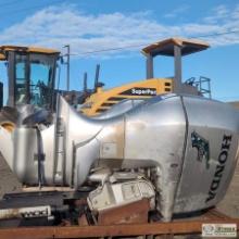 OUTBOARD MOTOR, HONDA 200, 4-STROKE WITH PROP