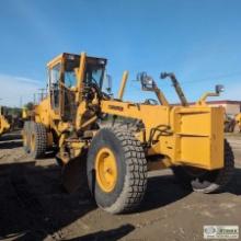 GRADER, 1990 CHAMPION 740A VHP, EROPS, 14FT MOLD BOARD, REAR SCARIFIER. 14.00R24 MAXAM SNOW XTRA TIR