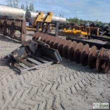 SKIDSTEER ATTACHMENT, HYDRAULIC AUGER, INGERSOL RAND BOBCAT MODEL 15 AUGER, WITH 24 IN X APPROX 11FT