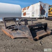 SKIDSTEER ATTACHMENT, BRUSH CUTTER, DAVCO MODEL 6470, APPROX 65IN CUT WIDTH