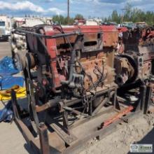 ENGINE CORE, 2012 CUMMINS REMAN ISX, 565HP, WITH STORAGE STAND