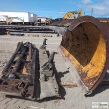1 ASSORTMENT. SNOW REMOVAL EQUIPMENT, INCLUDING: 1EA PUSH PLOW, 1EA SNOW WING, 1EA BELLY BLADE