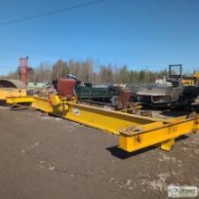 OVERHEAD BRIDGE CRANE, KRANCO, 12TON CAPACITY, 23FT SPAN