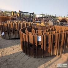 2 EACH. EXCAVATOR TRACKS, OWNER STATES: FIT HITACHI 450