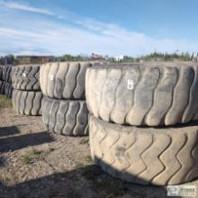 6EACH. HEAVY EQUIPMENT TIRES 29.5R25, VARIOUS BRANDS. DAMAGE NOTED