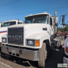 SEMI TRACTOR, 2001 MACK CH613, MACK E7-427 DIESEL ENGINE, EATON FULLER 10 SPEED TRANSMISSION, TANDEM