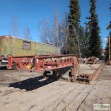 LOWBOY TRAILER, 1994 ASPEN LB75, 75 TON, 181,000LB GVWR, TRI AXLE, 271IN DECK, 10FT WIDE. 15FT REMOV