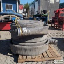 1 PALLET. DISCHARGE HOSE, APPROX 7IN