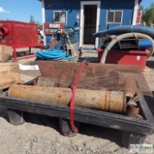 SPILL CONTAINMENT PALLET WITH PIPE FITTINGS, ELBOWS