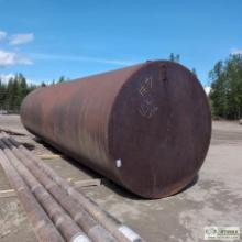 FUEL TANK, APPROX 10,000 GAL, STEEL CONSTRUCTION