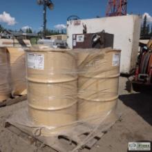 1 PALLET. 3 DRUMS, HYDRAULIC FLUID, RADCOLUBE RHP6083