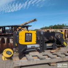 OVERHEAD TROLLEY HOIST, R&M MATERIAL HANDLING SPACEMASTER SX5, 3 PHASE ELECTRIC MOTOR, 29.5FT HOIST