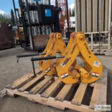 1 PALLET. 2EA IBEAM PICKING CLAMPS,CALDWELL, 15 TON CAPACITY