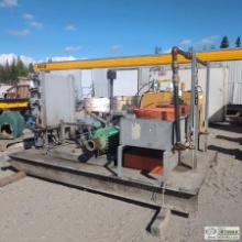 AIR COMPRESSOR SKID, TIDE-AIR INC, 2EA 20HP 3-PHASE ELECTRIC MOTOR, 1EA 3 CYLINDER COMPRESSOR WITH S