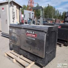 WELDER, LINCOLN VANTAGE 400, 4 CYLINDER PERKINS DIESEL ENGINE, ENCLOSURE MOUNTED