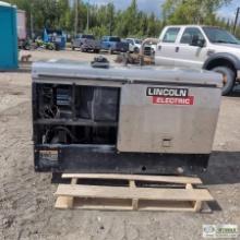 WELDER, LINCOLN VANTAGE 400, 4 CYLINDER PERKINS DIESEL ENGINE, ENCLOSURE MOUNTED