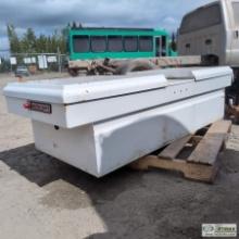 CROSS BED TOOL BOX, WEATHERGAURD, STEEL CONSTRUCTION