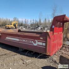 DUMP TRUCK, KENWORTH T800B, CUMMINS N-14-435E ENGINE, EATON FULLER, TANDEM REAR AXLES, 60,400LB GVWR
