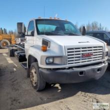 2006 GMC C5, 8.1L GAS ENGINE, AUTOMATIC TRANSMISSION, RWD, SINGLE REAR AXLE, 20,000LB GVWR, CAB AND