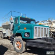 CEMENT SPREADER TRUCK, 1989 INTERNATIONAL S2674 6X4 SN:1HTGLGCT7KH660404 HRS:15892 MI:100001