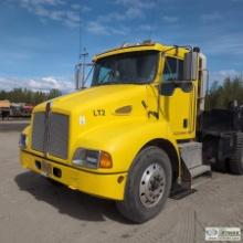 SEMI TRACTOR, 2007 KENWORTH T300, 3126 CAT, 10-SPEED TRANSMISSION, SINGLE REAR AXLE, 33000LB GVWR, D