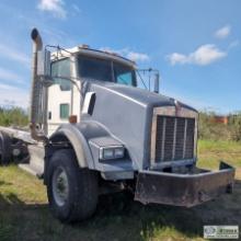 SEMI TRACTOR CAB AND CHASSIS, 2010 KENWORTH T800, CUMMINS ISM 425V, ALLISON AUTOMATIC TRANSMISSION,