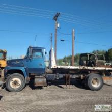 1996 FORD LN8000, 8.3L CUMMINS, WITH FLATBED NOT ATTACHED
