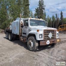 LUBE TRUCK, 1980 INTERNATIONAL MODEL F1954. UNKNOWN MECHANICAL PROBLEMS. DOES NOT START