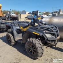 ATV, 2010 CAN-AM OUTLANDER 800R XTP, 4X4, FRONT WINCH