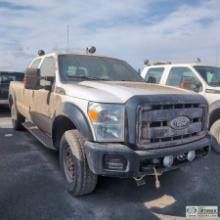 2015 FORD F-350 SUPERDUTY XL, 6.7L POWERSTROKE DIESEL, 4X4, CREW CAB, LONG BED SN:1FT8W3BT0FEC27825