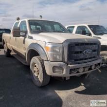 2014 FORD F-350 SUPERDUTY XL, 6.7L POWERSTROKE, 4X4, CREW CAB, LONG BED SN:1FT8W3BT7EEA86069 HRS:152