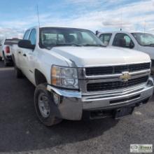 2010 CHEVROLET SILVERADO 2500 HD, 6.0L VORTEC, 4X4, CREW CAB, LONG BED, TOMMY LIFT GATE, 1300LB CAPA