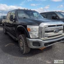 2013 FORD F-250 SUPERDUTY XLT, 6.7L POWERSTROKE, 4X4, CREW CAB SN:1FT7W2BT1CEC71401 HRS:29970 MI:136