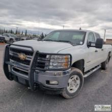 2013 CHEVROLET SILVERADO 2500HD LT, 6.0L VORTEC, 4X4, CREW CAB, LONG BED SN:1GC1KXCG6EF153518 HRS:16