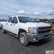 2014 CHEVROLET SILVERADO 2500HD LT, 6.0L VORTEC, 4X4, CREW CAB, LONG BED SN:1GC1KXCG5EF155339 MI:209
