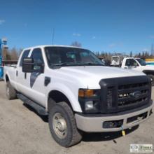 2009 FORD F-350 SUPERDUTY, 5.4L TRITON, 4X4, CREW CAB, LONG BED SN:1FTWW315X9EB28542