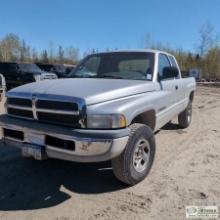 1998 RAM 1500 SLT LARAMIE, 5.2L MAGNUM, 4X4, EXTENDED CAB