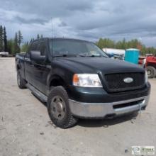 2006 FORD F-150 XLT, 4.6L TRITON, 4X4, CREW CAB, SHORT BED