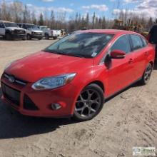 2013 FORD FOCUS SE, 2.0L, FWD SN:1FADP3F23DL325811 MI:100038