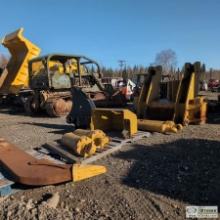 BULLDOZER ATTACHMENT, RIPPER, FITS CAT D10, WITH CARRIAGE, RAMS, 1EA RIPPER