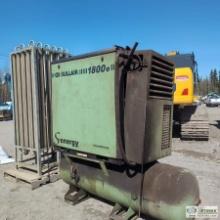 AIR COMPRESSOR, SULLAIR S-ENERGY 1800E, ROTARY SCREW COMPRESSOR, 3 PHASE, WITH AIR COOLER SKID