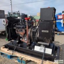 GENERATOR, INNOVATIVE PRODUCT SOLUTIONS, 35KW, 43.75KVA, 3-PHASE, 4.3L ENGINE, SKID MOUNTED