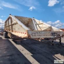 SEMI BELLY DUMP TRAILER, TRAIL BLAZER, TRIPLE AXLE SN:1C9SS4239W1424646