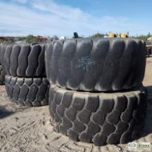 4 EACH. HEAVY EQUIPMENT TIRES, 29.5R25