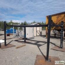 4-POST VEHICLE LIFT, MODEL FP8K-DS, 8000LB CAPACITY