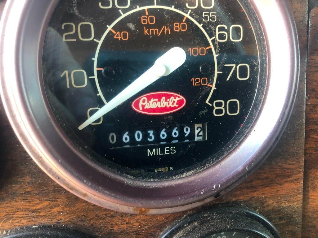 1999 PETERBILT 357 FUEL/LUBE TRUCK VN:503252 powered by Cummins ISM diesel engine, equipped with Roa