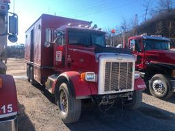 1999 PETERBILT 357 FUEL/LUBE TRUCK VN:503252 powered by Cummins ISM diesel engine, equipped with Roa