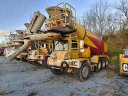 TEREX FD4000 CONCRETE MIXER TRUCK VN:736310 6x6, powered by diesel engine, equipped with Terex/Advan